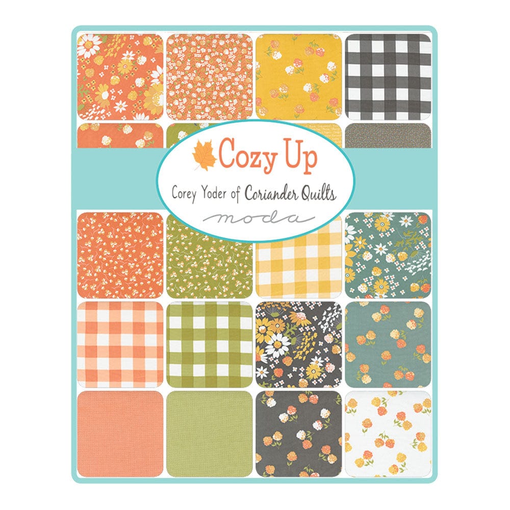 Moda Fabric Pre Cuts Moda Cozy Up Honey Bun  - The Sewing Studio