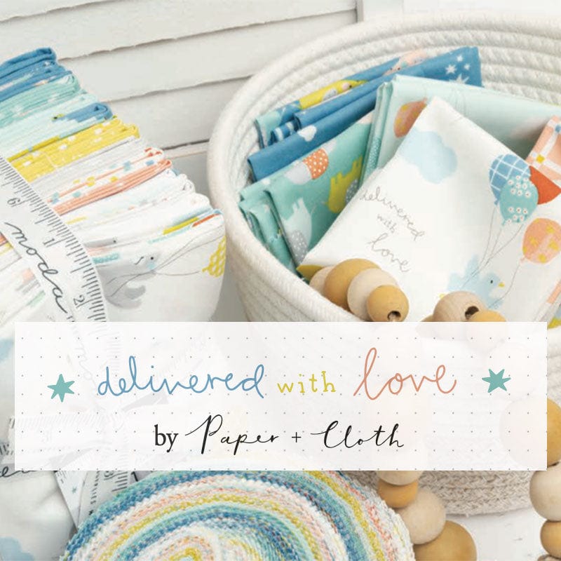 Moda Fabric Pre Cuts Moda Delivered With Love Fat Quarter Bundle 28 Piece 25130AB  - The Sewing Studio