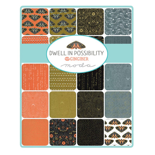 Moda Fabric Pre Cuts Moda Dwell In Possibility Honey Bun  - The Sewing Studio