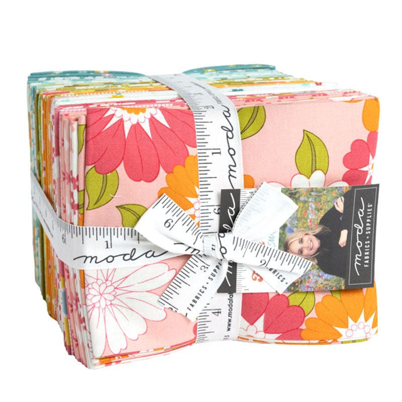 Moda Fabric Pre Cuts Moda Flower Power Fat Quarter Bundle 35 Piece 33710AB  - The Sewing Studio