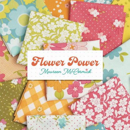 Moda Fabric Pre Cuts Moda Flower Power Fat Quarter Bundle 35 Piece 33710AB  - The Sewing Studio