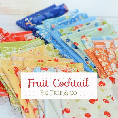 Moda Fabric Pre Cuts Moda Fruit Cocktail Jelly Roll 20460JR  - The Sewing Studio