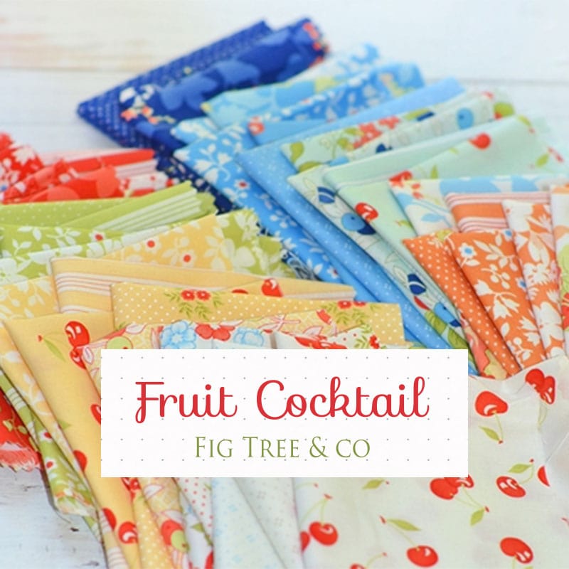 Moda Fabric Pre Cuts Moda Fruit Cocktail Jelly Roll 20460JR  - The Sewing Studio