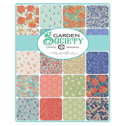 Moda Fabric Pre Cuts Moda Garden Society Fat Quarter Bundle 32 Piece 11890AB  - The Sewing Studio