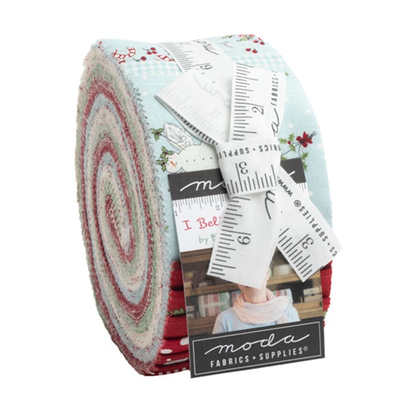 Moda Fabric Pre Cuts Moda I Believe In Angels Jelly Roll 3000JR  - The Sewing Studio