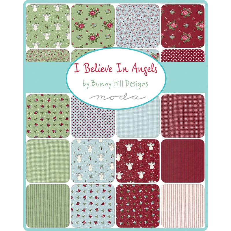 Moda Fabric Pre Cuts Moda I Believe In Angels Jelly Roll 3000JR  - The Sewing Studio