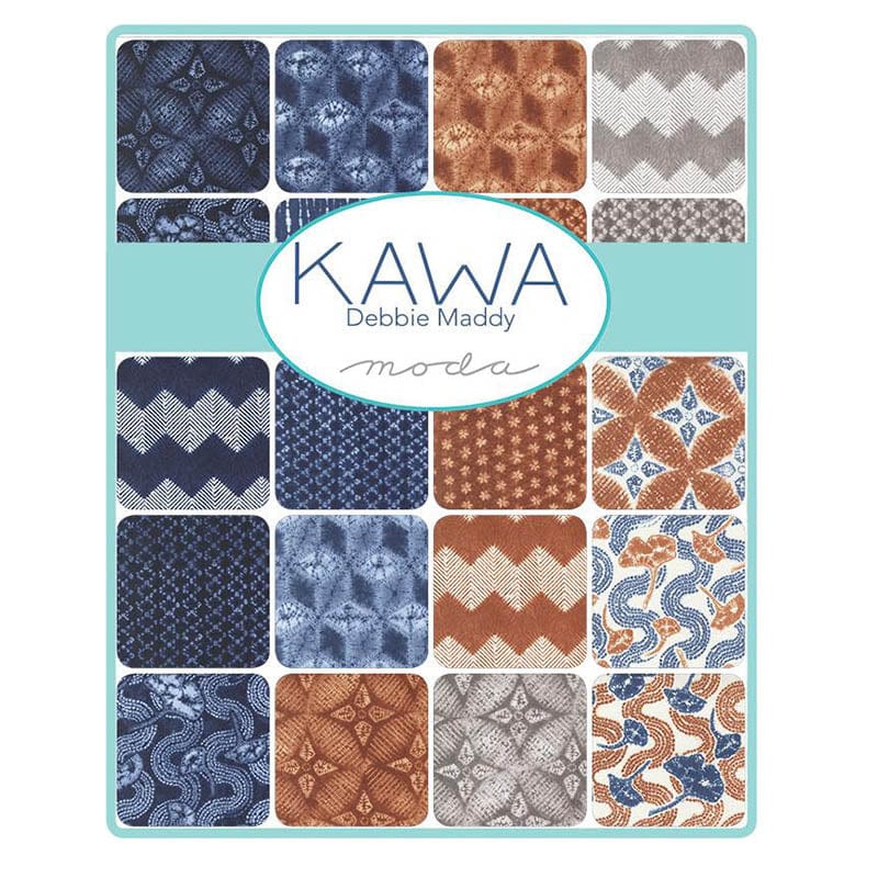 Moda Fabric Pre Cuts Moda Kawa Fat Quarter Bundle 31 Piece 48080AB  - The Sewing Studio