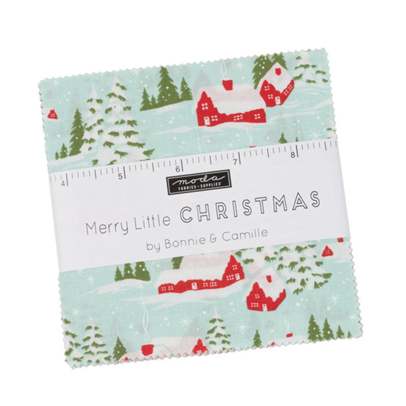 Moda Fabric Pre Cuts Moda Merry Little Christmas Charm 55240PP  - The Sewing Studio