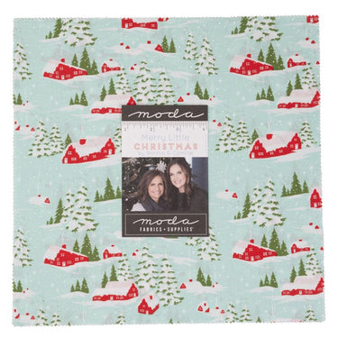 Moda Fabric Pre Cuts Moda Merry Little Christmas Layer Cake 55240LC