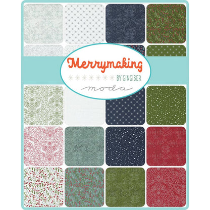 Moda Fabric Pre Cuts Moda Merrymaking Jelly Roll 48340JR  - The Sewing Studio