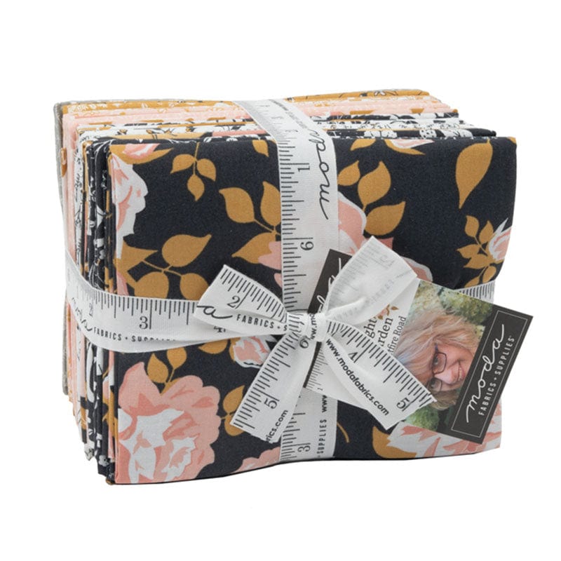 Moda Fabric Pre Cuts Moda Midnight In The Garden Fat Quarter Bundle 27 Piece 43120AB  - The Sewing Studio