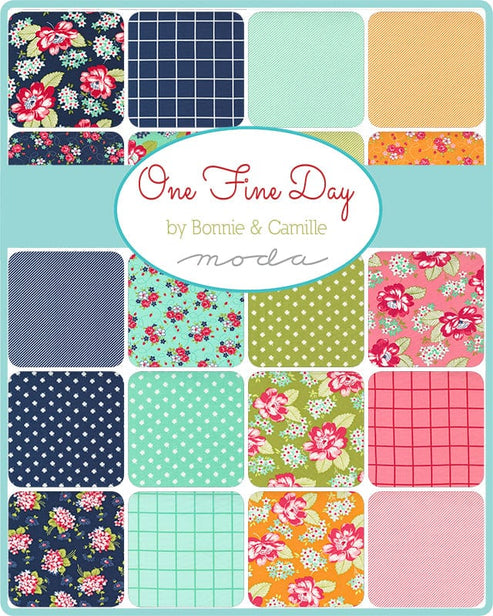 Moda Fabric Pre Cuts Moda One Fine Day Fat Quarter Bundle  - The Sewing Studio