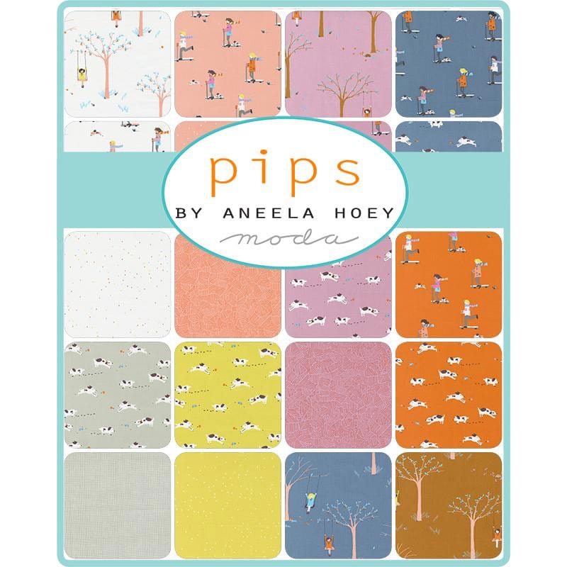 Moda Fabric Pre Cuts Moda Pips Charm Pack 24590PP  - The Sewing Studio