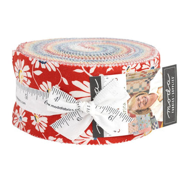 Moda Fabric Pre Cuts Moda Sweet Melodies Jelly Roll 21810JR  - The Sewing Studio for sale UK - The Sewing Studio