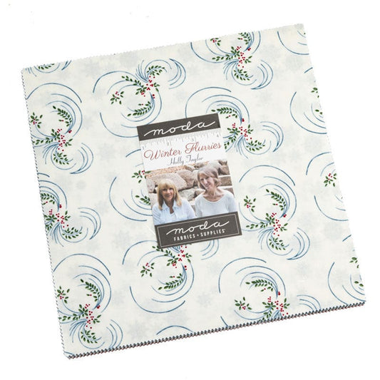 Moda Fabric Pre Cuts Moda Winter Flurries Layer Cake 6880LC  - The Sewing Studio