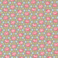 Moda Grace Honeycomb Posies Cobblestone Fabric 18721 12