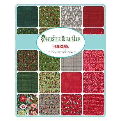 Hustle and Bustle Jelly Roll by Basicgrey for Moda Fabric