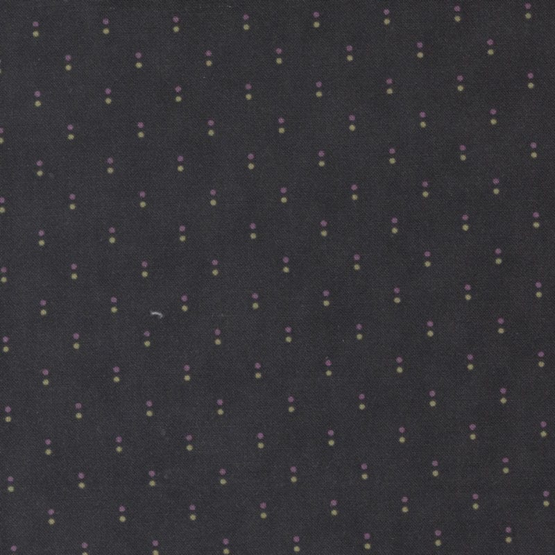 Moda Iris And Ivy Double Dots Ebony 2257-15