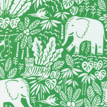 Moda Jungle Paradise Jungle Scene Parrot Fabric 20785 20