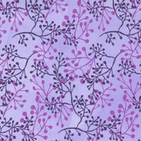 Moda Pansys Posies Fabric Spring Bunch Lavender 48724-23