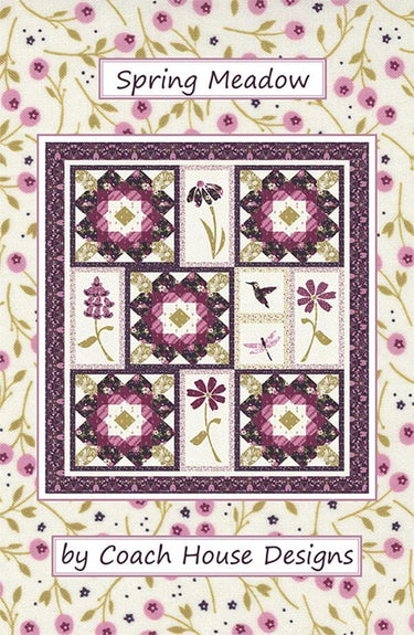 Moda Patterns Spring Meadow Lap Quilt Pattern  - The Sewing Studio for sale UK - The Sewing Studio