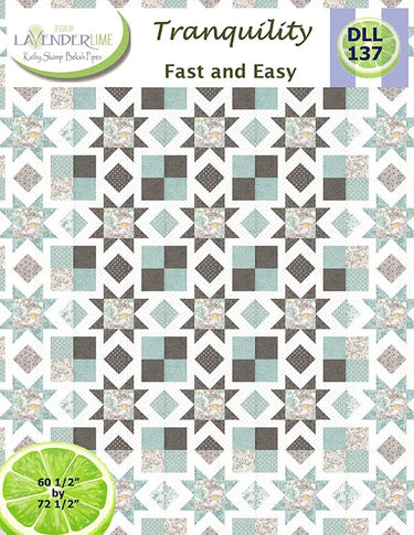 Moda Patterns Tranquilty Quilt Pattern Booklet  - The Sewing Studio for sale UK - The Sewing Studio