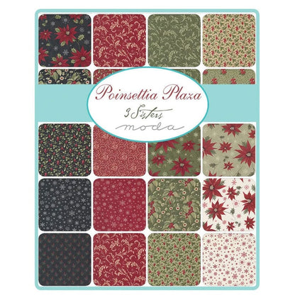 Moda Poinsettia Plaza Fat Quarter Bundle 36 Piece 44290AB