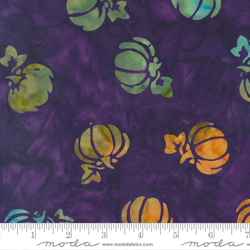 Moda Bonfire Batiks Autumn Fall Amethyst 4364 33 4364-33 Ruler Image