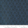 Moda Morris Meadow Bookbinding Damask Kelmscott Blue 8377-15 Ruler Image