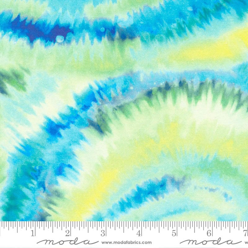 Moda Whimsy Wonderland Tie Dye Swirl Breeze 33656-13 Ruler Image