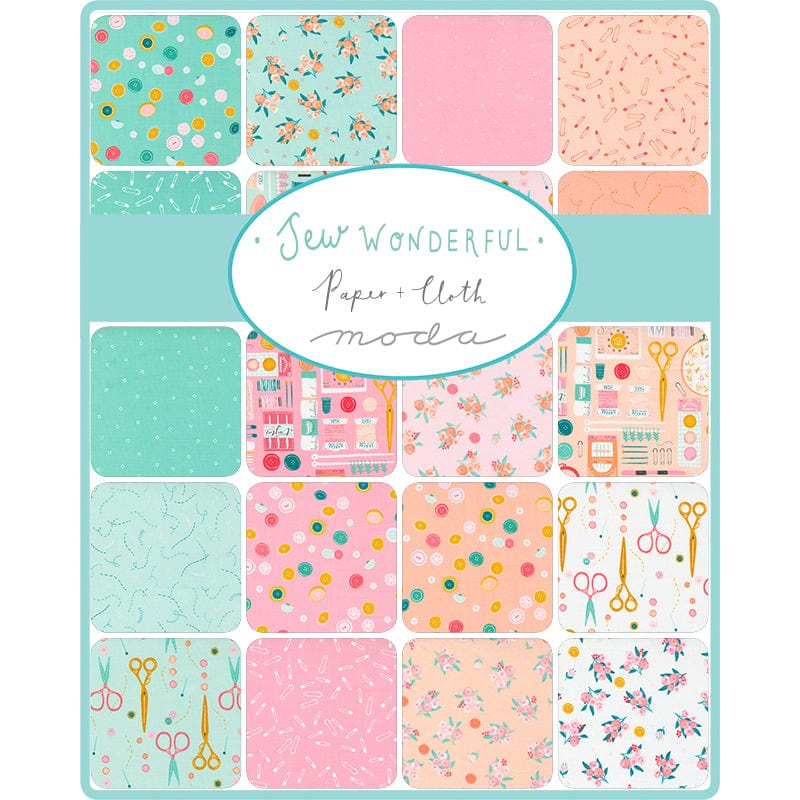 Moda Sew Wonderful Fat Quarter Bundle 30 Piece 25110AB