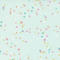 Moda Soiree Fabric Confetti Toss Mint 13377-19