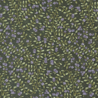 Moda Wild Iris Fabric Thyme Loden Green 6873-11