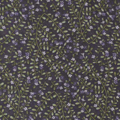 Moda Wild Iris Fabric Thyme Plum 6873-15
