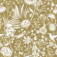 Moda Wild Meadow Fabric Stroll Silhouette Bronze 43132-12