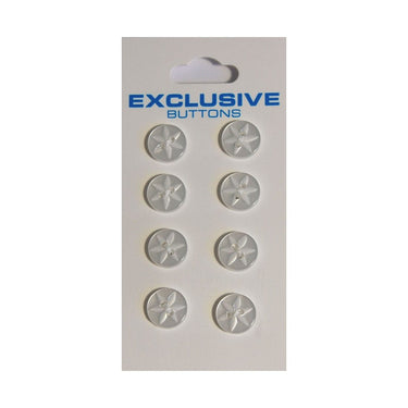 Module Buttons Module Carded Buttons: Code B: Size 10mm: Pack of 8  - The Sewing Studio for sale UK - The Sewing Studio