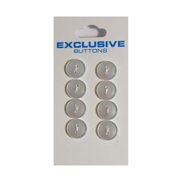 Module Buttons Module Carded Buttons: Code B: Size 11mm: Pack of 8  - The Sewing Studio for sale UK - The Sewing Studio