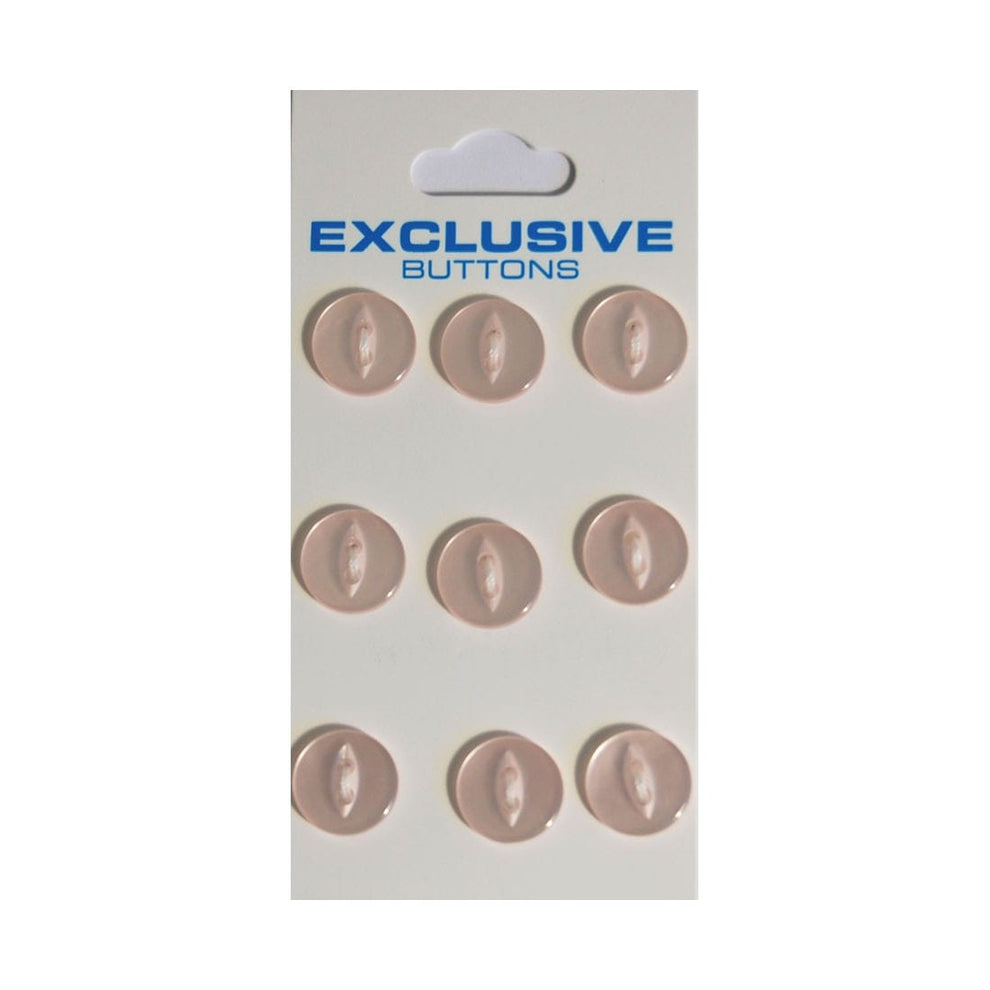 Module Buttons Module Carded Buttons: Code B: Size 11mm: Pack of 9  - The Sewing Studio