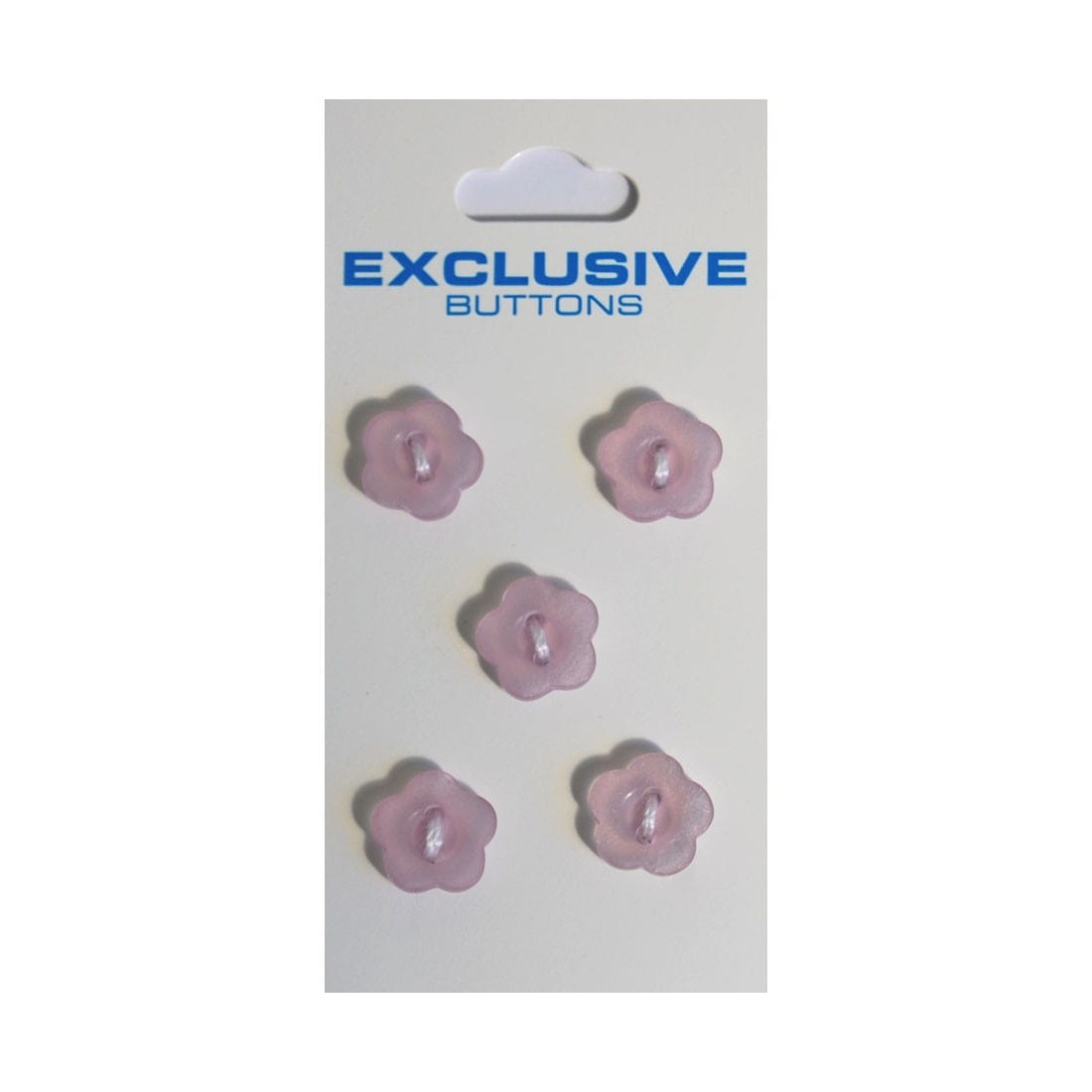 Module Buttons Module Carded Buttons: Code B: Size 12mm: Pack of 5  - The Sewing Studio