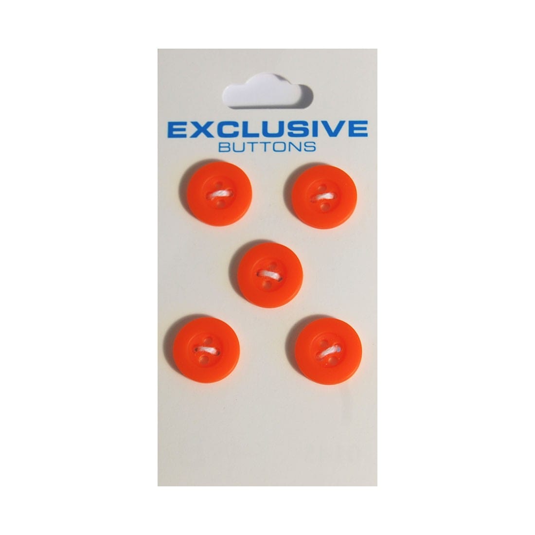 Module Buttons Module Carded Buttons: Code B: Size 12mm: Pack of 5  - The Sewing Studio