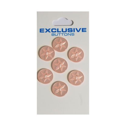 Module Buttons Module Carded Buttons: Code B: Size 12mm: Pack of 7  - The Sewing Studio