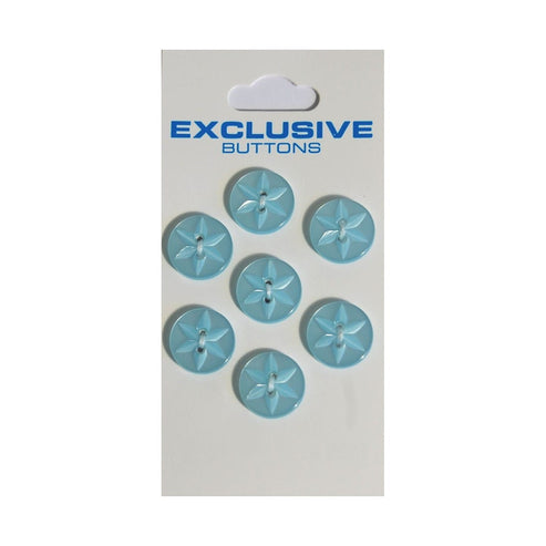 Module Buttons Module Carded Buttons: Code B: Size 12mm: Pack of 7  - The Sewing Studio