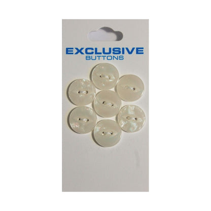 Module Buttons Module Carded Buttons: Code B: Size 14mm: Pack of 7  - The Sewing Studio