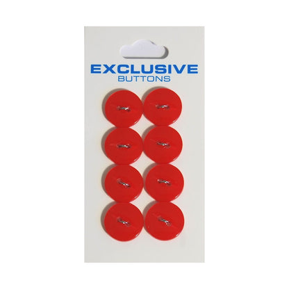 Module Buttons Module Carded Buttons: Code B: Size 14mm: Pack of 8  - The Sewing Studio