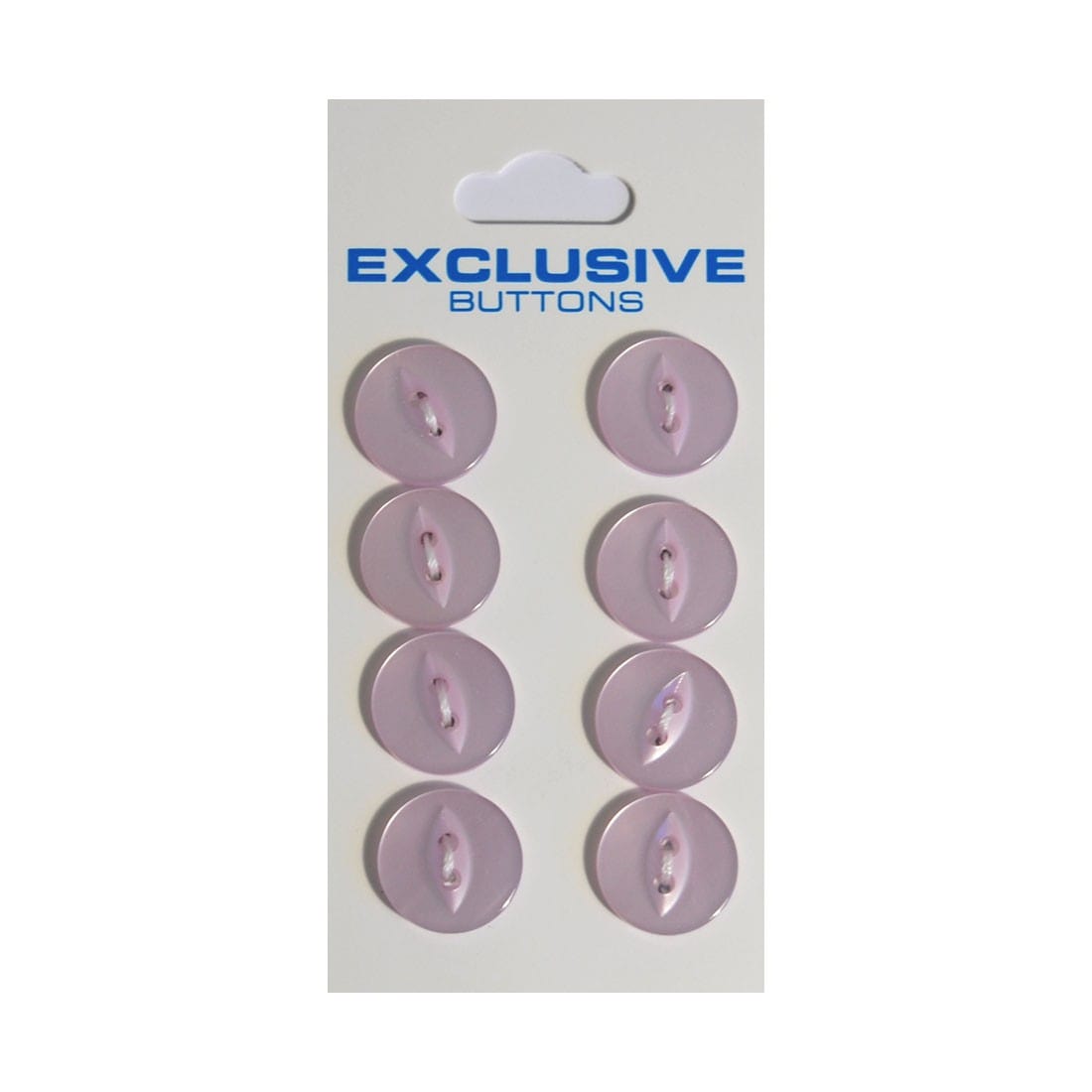 Module Buttons Module Carded Buttons: Code B: Size 14mm: Pack of 8  - The Sewing Studio