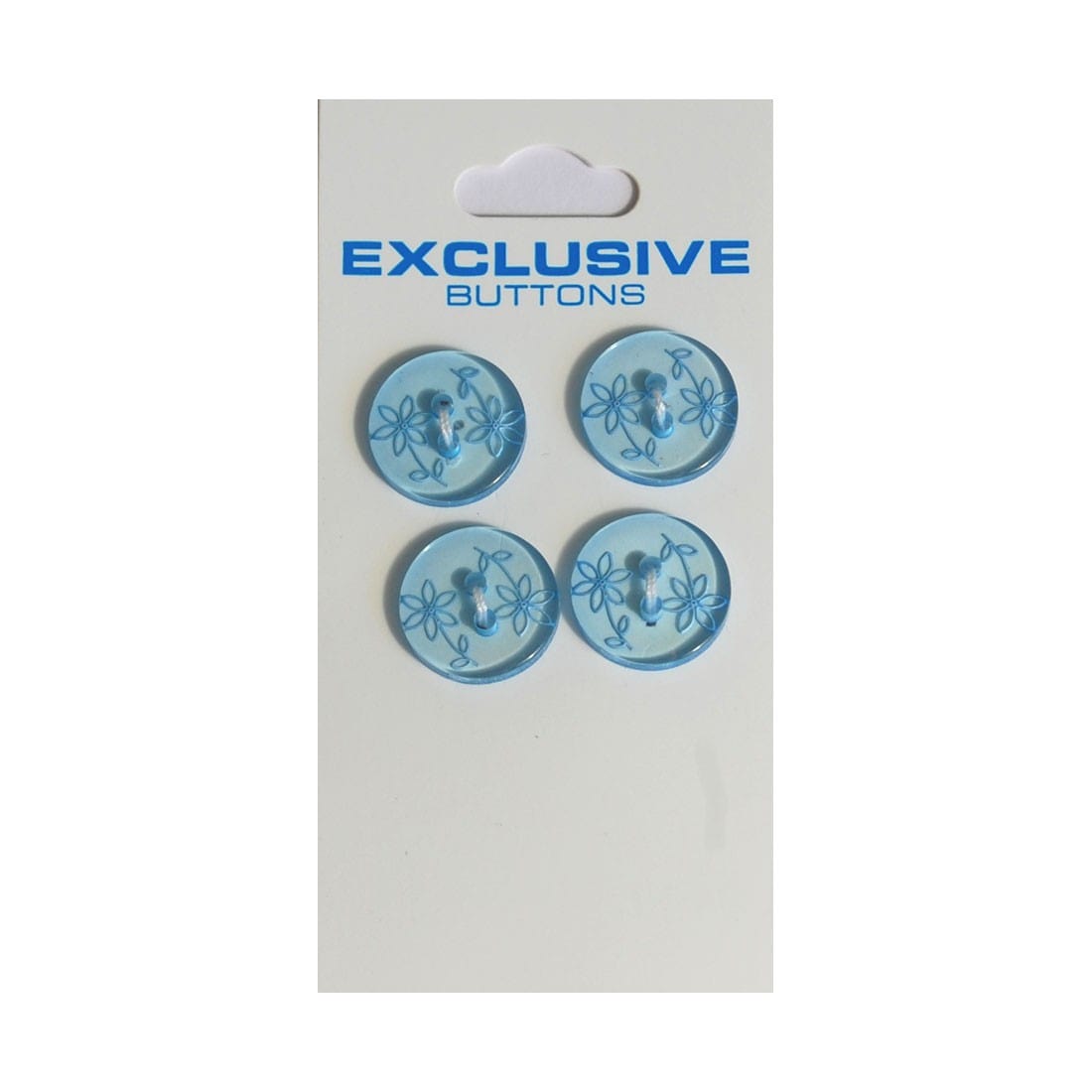 Module Buttons Module Carded Buttons: Code B: Size 15mm: Pack of 4  - The Sewing Studio