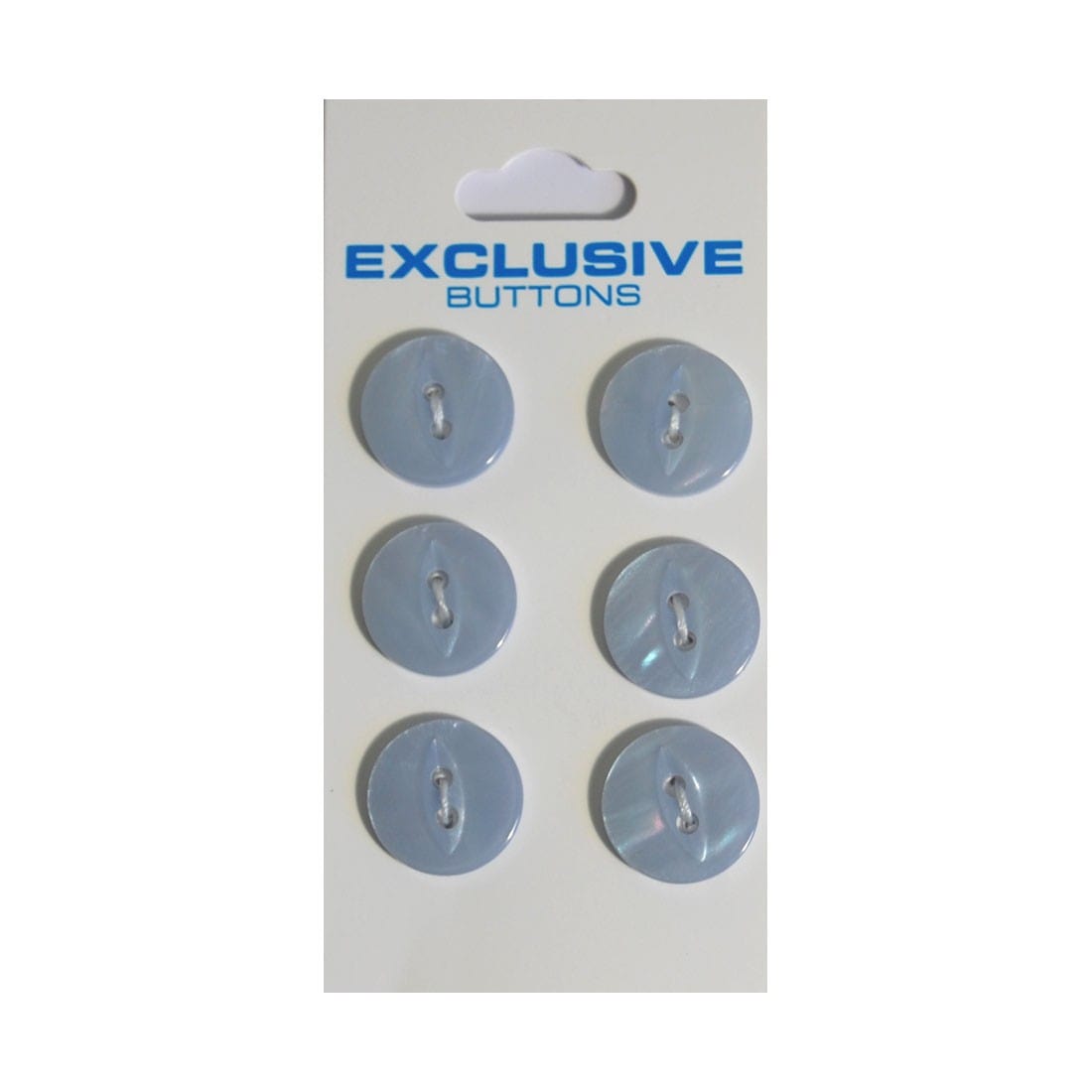 Module Buttons Module Carded Buttons: Code B: Size 15mm: Pack of 6  - The Sewing Studio