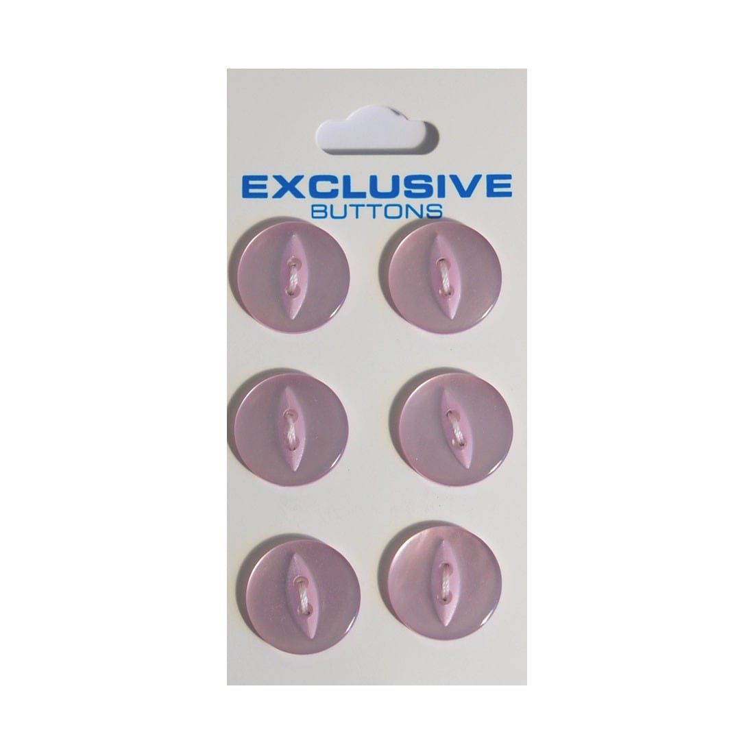 Module Buttons Module Carded Buttons: Code B: Size 16mm: Pack of 6  - The Sewing Studio