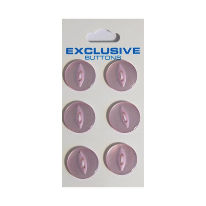 Module Buttons Module Carded Buttons: Code B: Size 16mm: Pack of 6  - The Sewing Studio