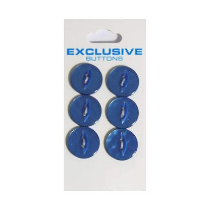 Module Buttons Module Carded Buttons: Code B: Size 16mm: Pack of 6  - The Sewing Studio